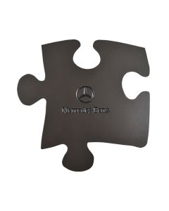 Puzzle Shape Leather Coaster