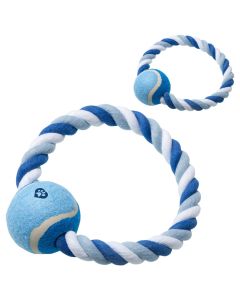 Rope Ring & Ball Pet Toy