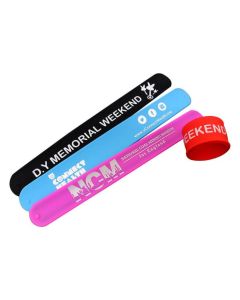 Silicone Slap Wristbands