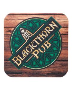 Square Coaster with Cork Backing