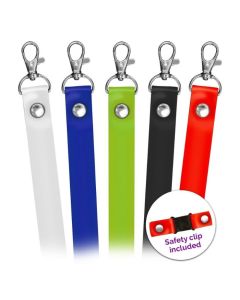 Plain Silicone Lanyards In Stock