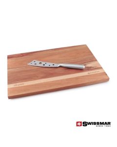 Swissmar Acacia Cutting Board & Cheese Knife Set