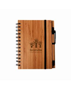 Syracuse Bamboo Cover Notebook