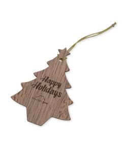 Thick Wood Holiday Ornaments