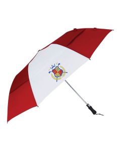 Vented Auto Open Folding Golf Umbrella 58"