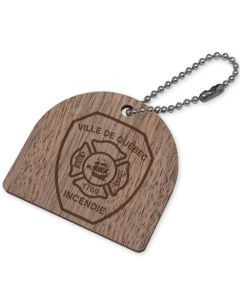 Custom Shape Thick Wood Key Tags (3" x 3")