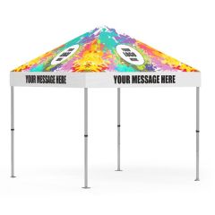 10x10ft Printed Event Tent Package 1