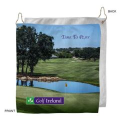 Microfibre Terry Golf Towel 15"x15"