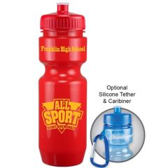 22oz Bike Bottle with Push Pull Lid