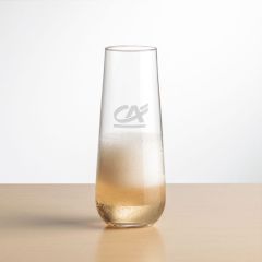 Cannes Stemless Flute 8oz (Etch)