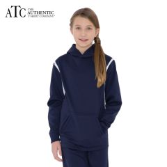 ATC Fleece Varcity Hooded Youth Sweatshirt