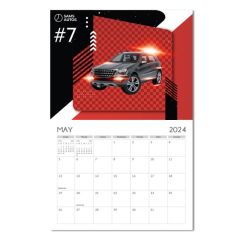 Custom Image Wall Calendar (Stapled)
