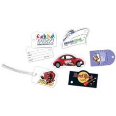 Custom Shape Luggage Tags