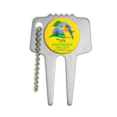 Domed Steel Divot Tool