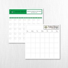 Dry Erase Month View Calendar (22" x 22")