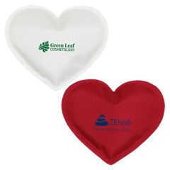 Heart Shaped Nylon-Covered Hot/Cold Pack