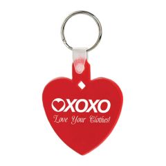 Heart Shaped Soft Keytag