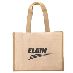 Jute & Cotton Shopper Tote