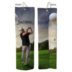Microfibre Terry Golf Towel 5"x18"