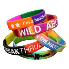 Multi Colour Segment Wristbands