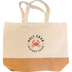 Branded cotton shop bags