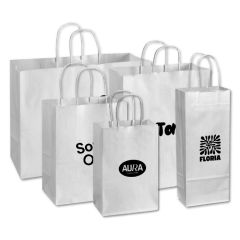 Recycled Shopping Bags (White)