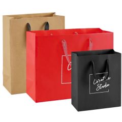 Ribbon Handle Eurotote Bags