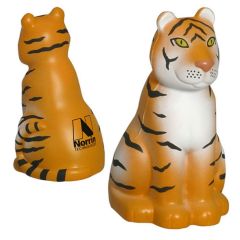 Sitting Tiger Shaped Stress Reliever