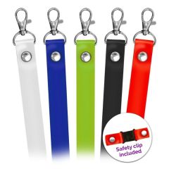 Plain Silicone Lanyards In Stock