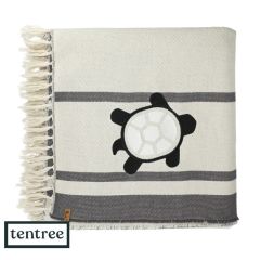 Organic Cotton Ocean Breeze Throw