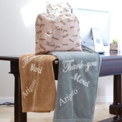 Thank You Velura Throw Blanket