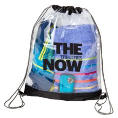 Transparent Drawstring Bag