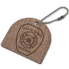 Custom Shape Thick Wood Key Tags (3" x 3")