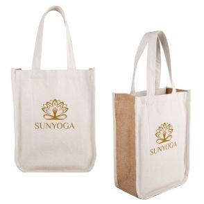 Cotton & Jute Fashion Tote (8oz)