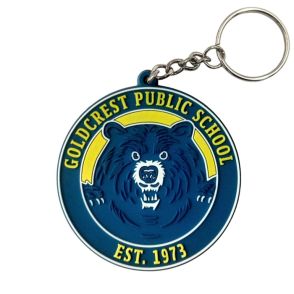 Custom Shape PVC Keyrings