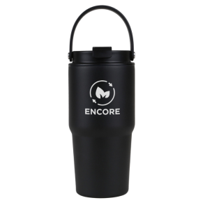 Phoenix Recycled Stainless Steel Flip Straw Tumbler (600mL)