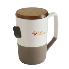 Valencia Ceramic Mug With Lid (16oz)