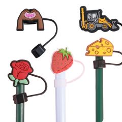 Custom PVC Straw Topper