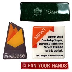 3D Domed Labels (3"x3")