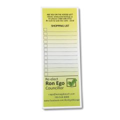 Adhesive Note Pad 2.75" x 6" (100 Sheet)