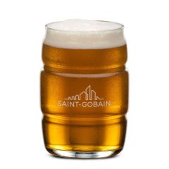 Barrel Beer Glass - 16oz (Etch)