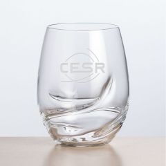 Bartolo Stemless Wine Glass - Etch (16.5oz)