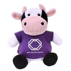 Casey Cow 6" Eco Plush (Tee)