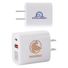Wall Charger with Dual Outputs (20W)