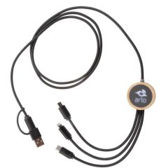 Cirrina Light Up Charging Cable w/Bamboo
