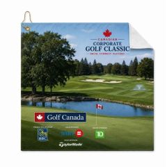 Microfibre Terry Golf Towel 15"x15"