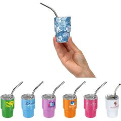 Mini Tumbler with Straw (3oz)