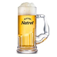 Muscle Man Beer Stein (Print) 16oz