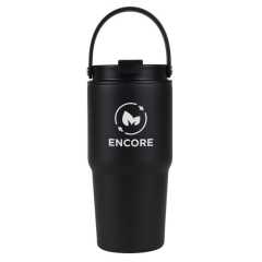 Phoenix Recycled Stainless Steel Flip Straw Tumbler (600mL)
