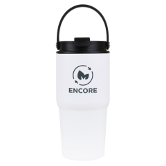 Phoenix Recycled Stainless Steel Flip Straw Tumbler (600mL)